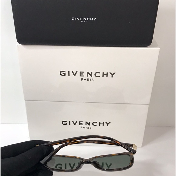 Authentic GIVENCHY GV7160/S 086QT DARK HAVANA GREEN CAT EYE SUNGLASSES. 55mm - Picture 5 of 15